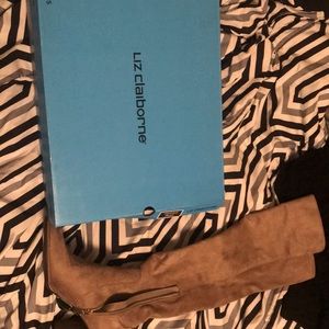 Liz Claiborne memory foam tall boots.
